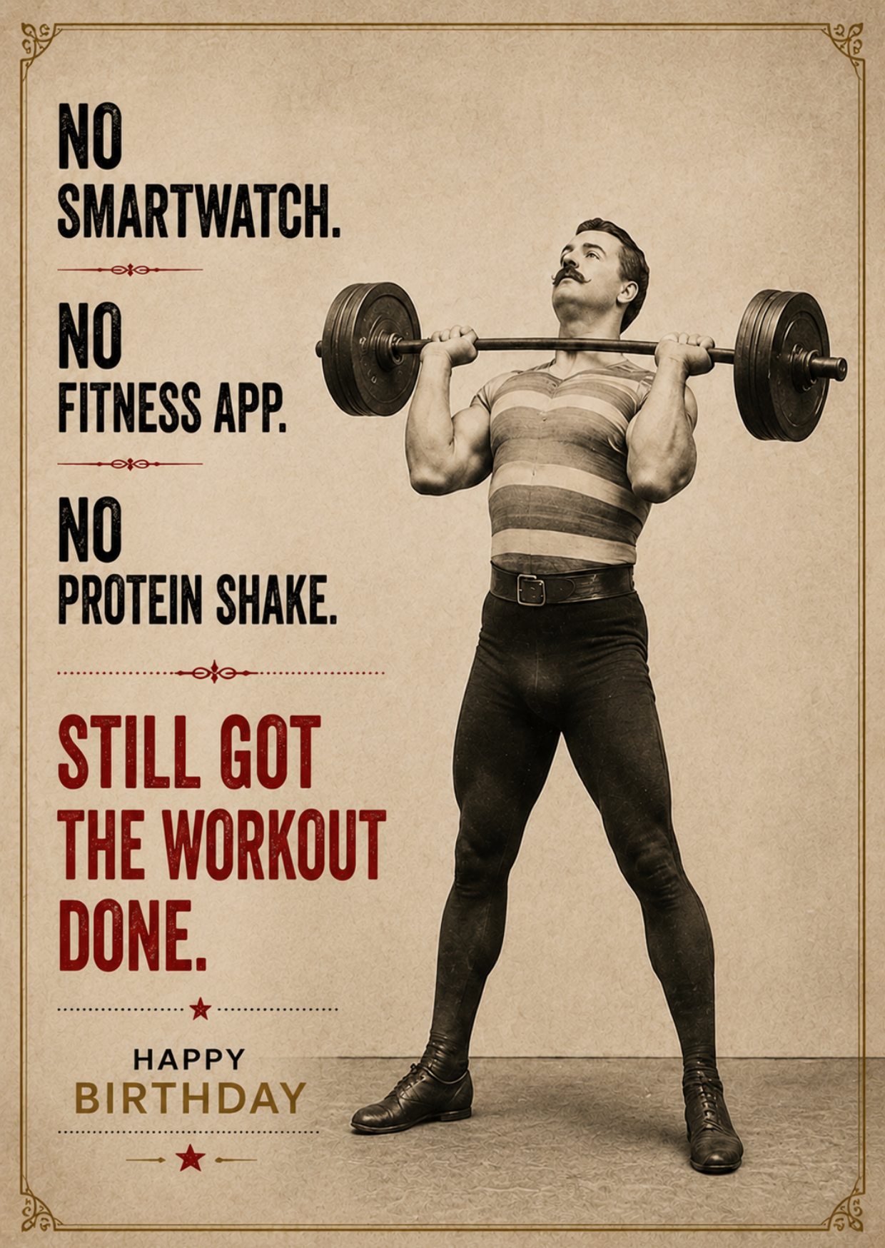 Happy Birthday - Smart Watches Not Needed