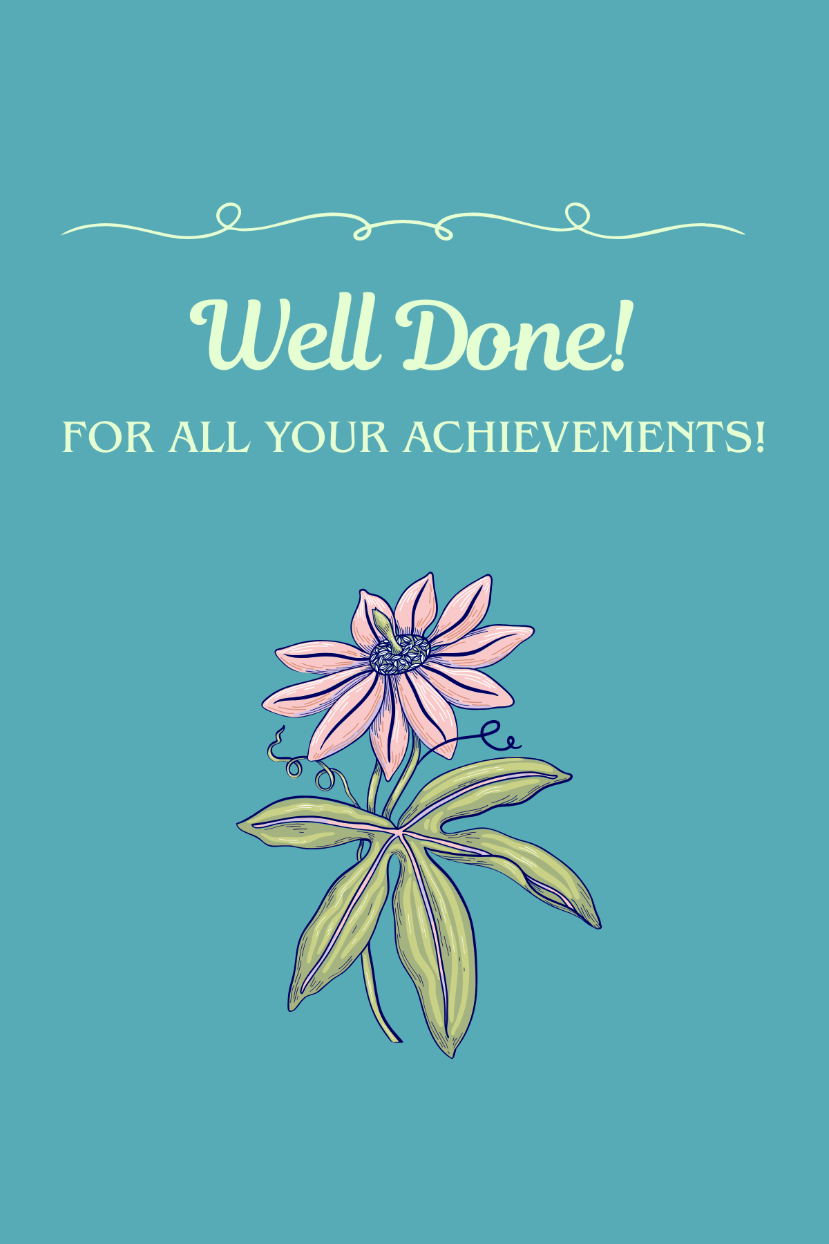 Well Done Pink Flower