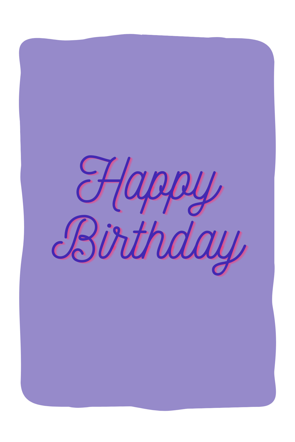 Purple Birthday