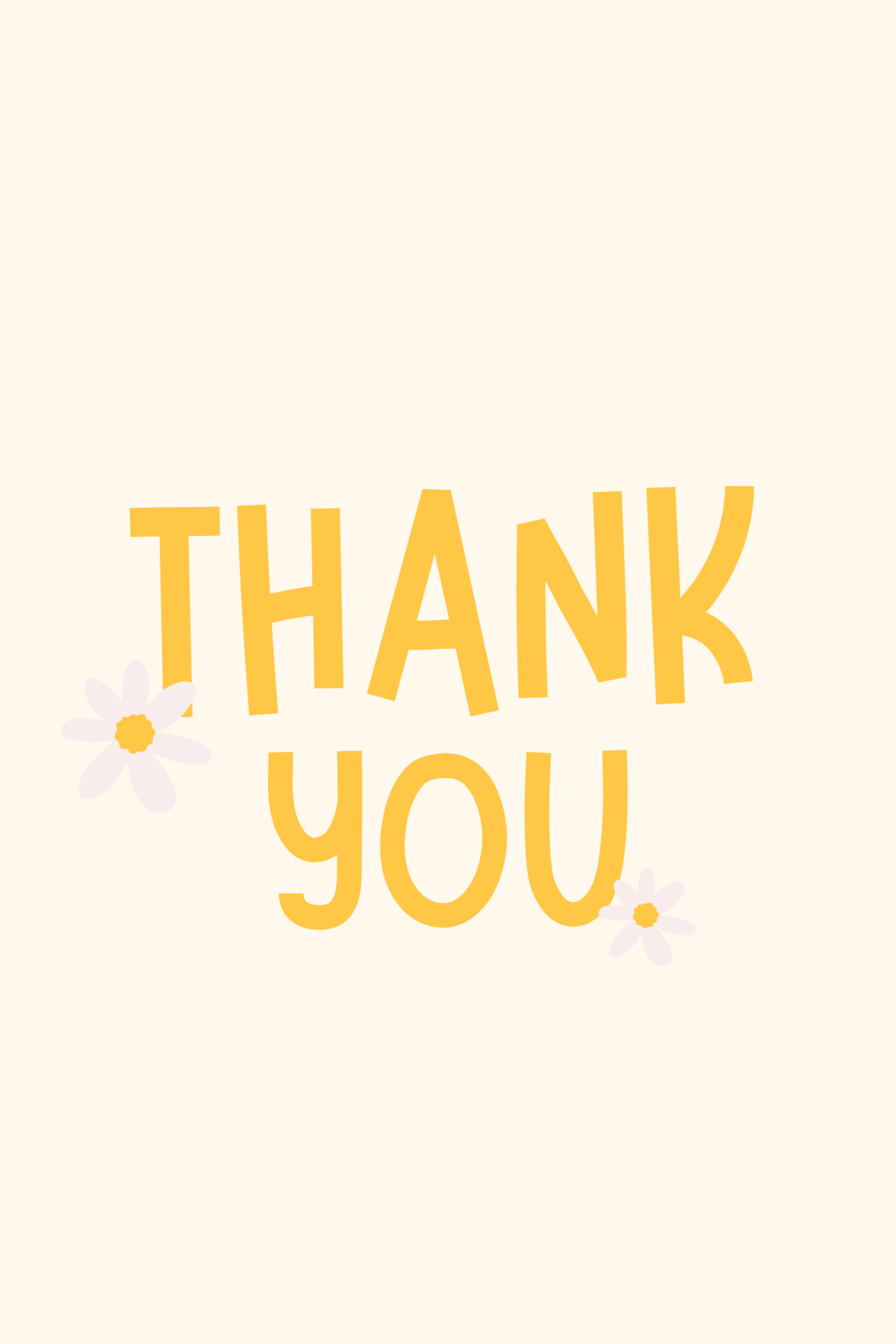 Thank you sunflowers