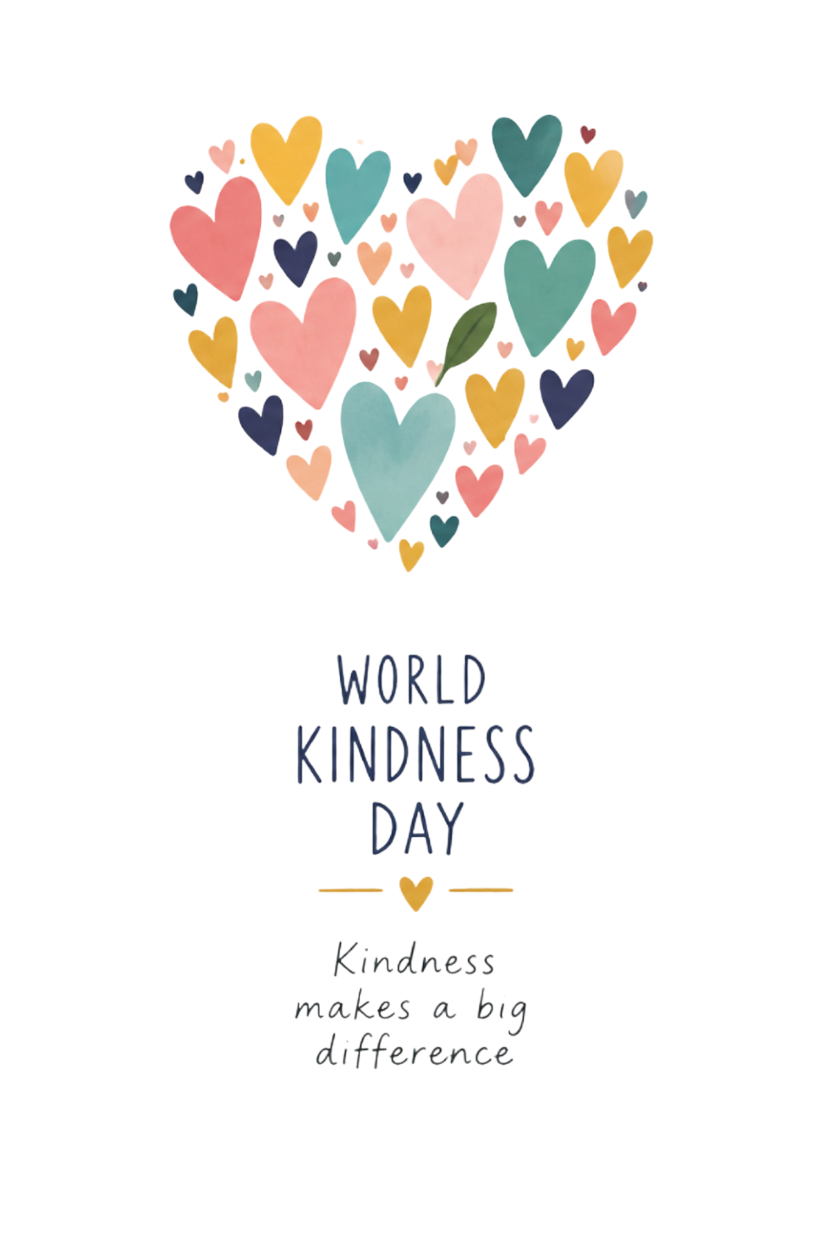 Hearts World Kindness Day