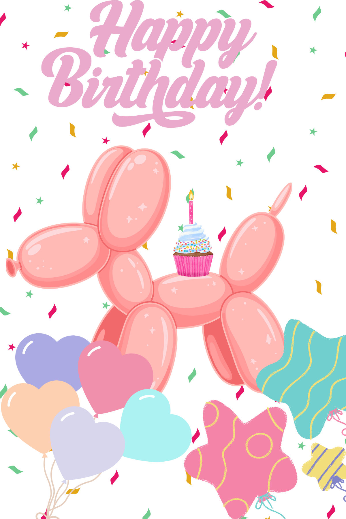 Happy Birthday - Balloon Animal