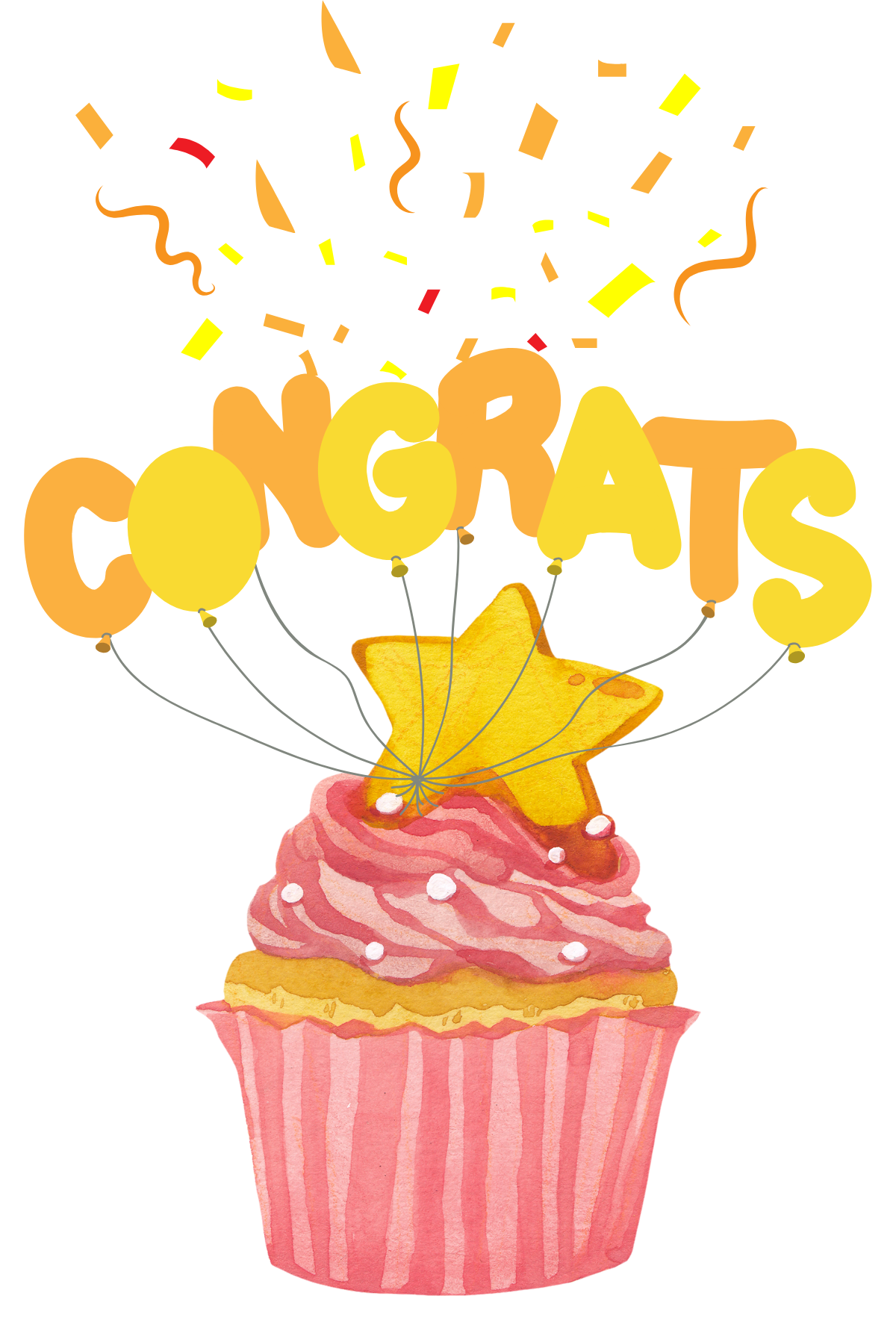 Well Done - Congratulations Cupcake