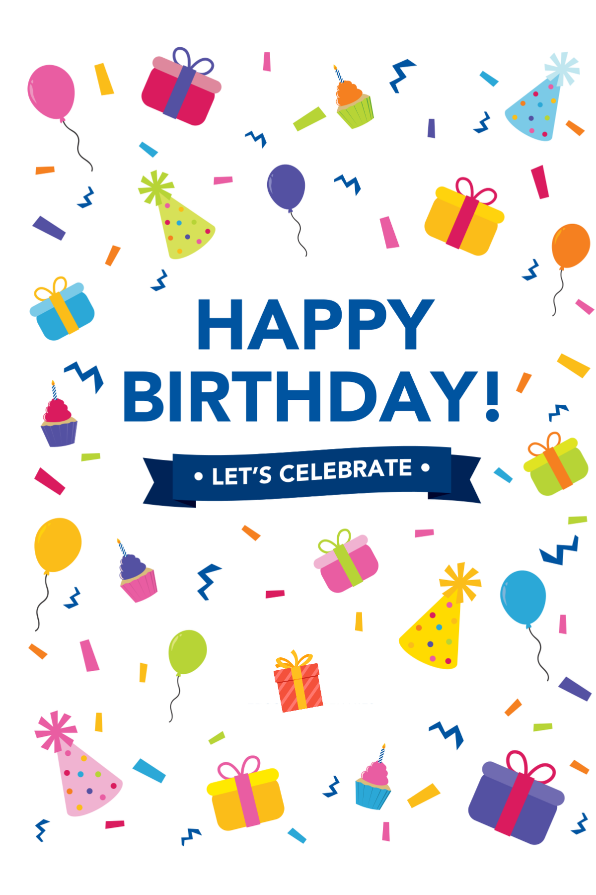 Happy Birthday 'Let's Celebrate'