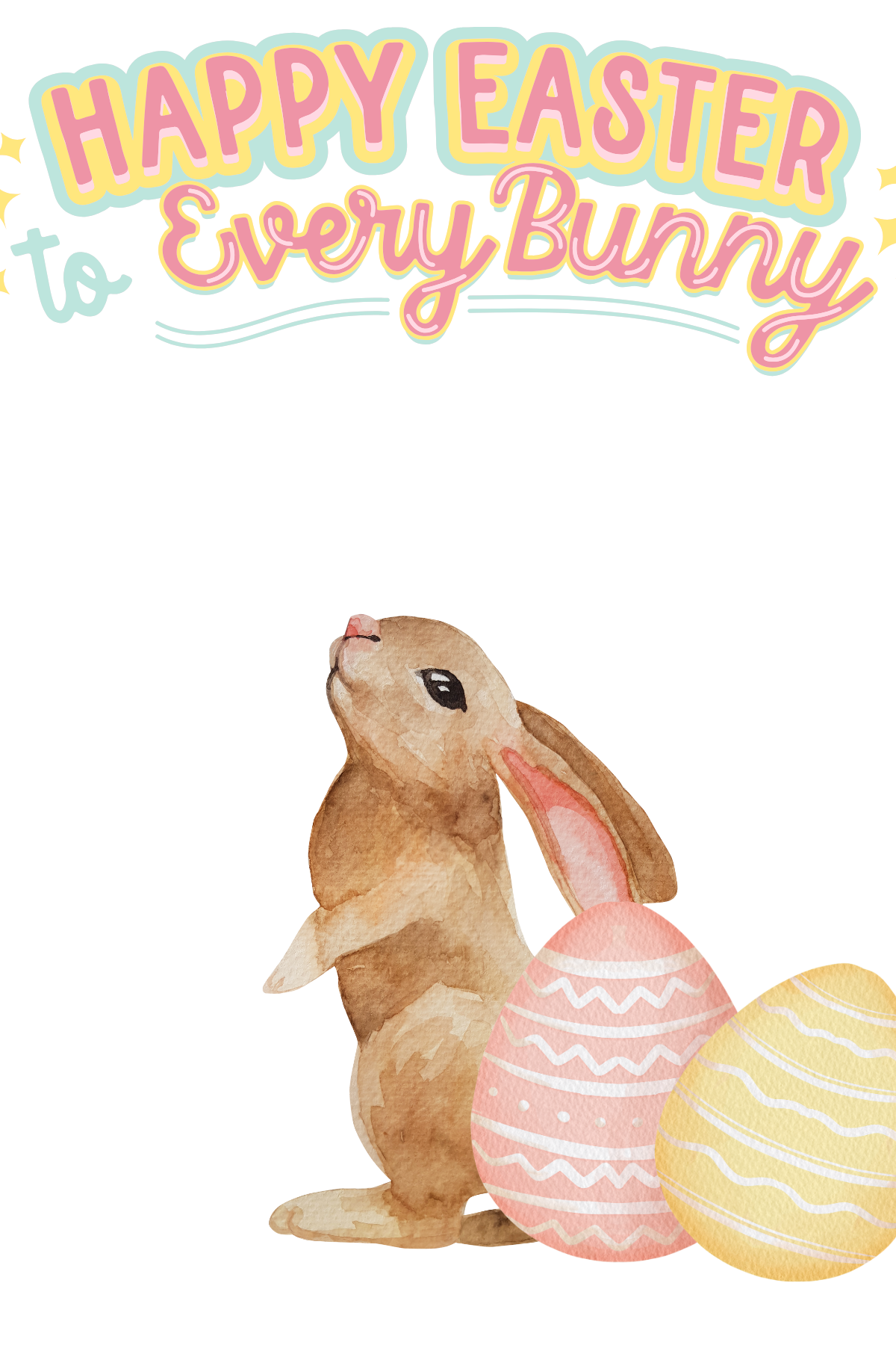 Easter - Bunny and Eggs