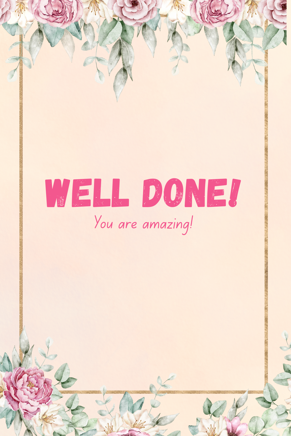 Well Done Roses