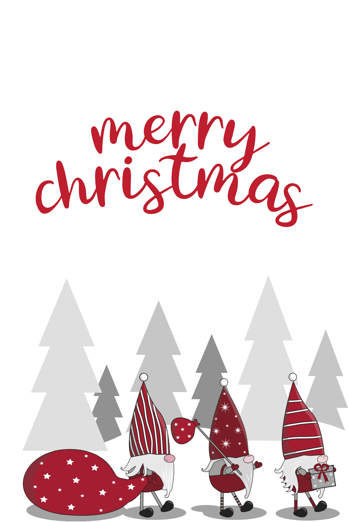 Christmas - Gnomes and Trees