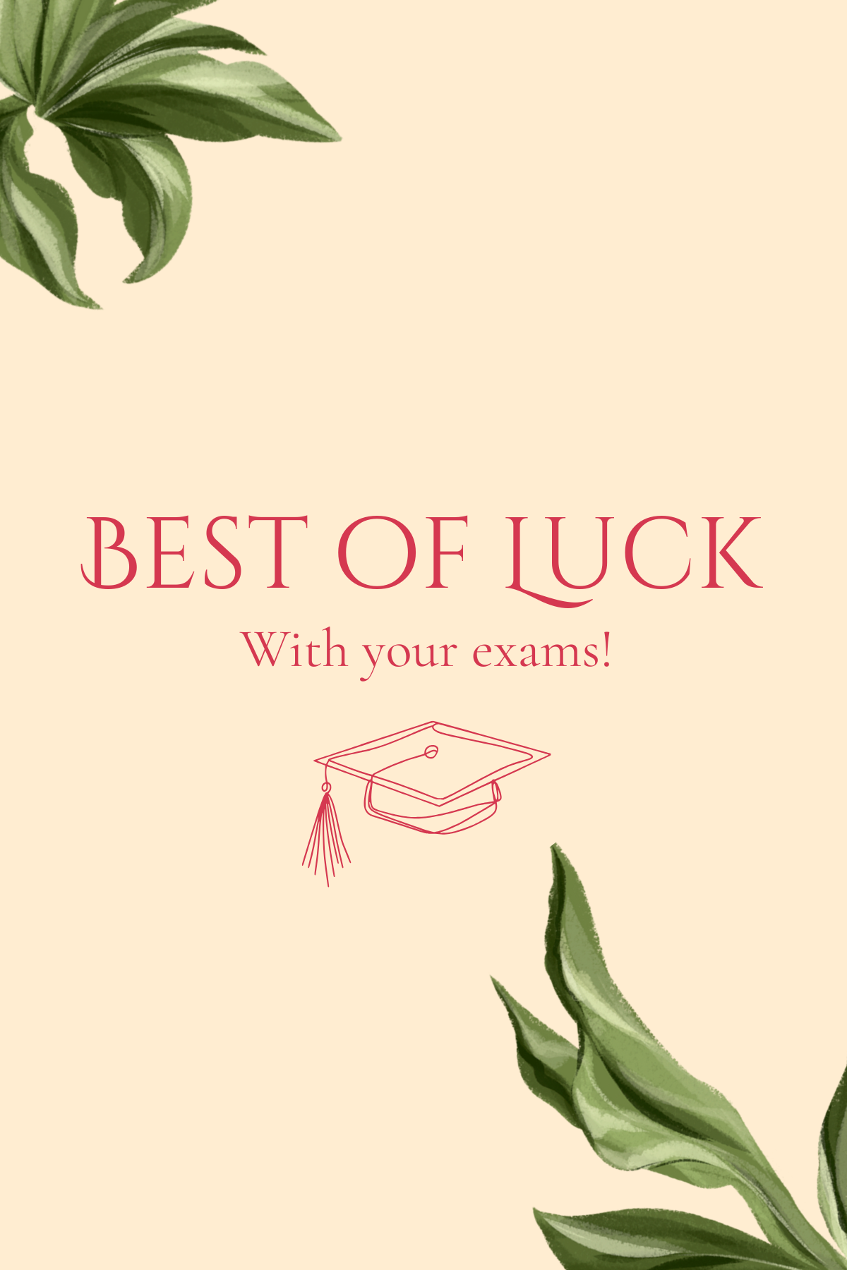 Best of Luck exam