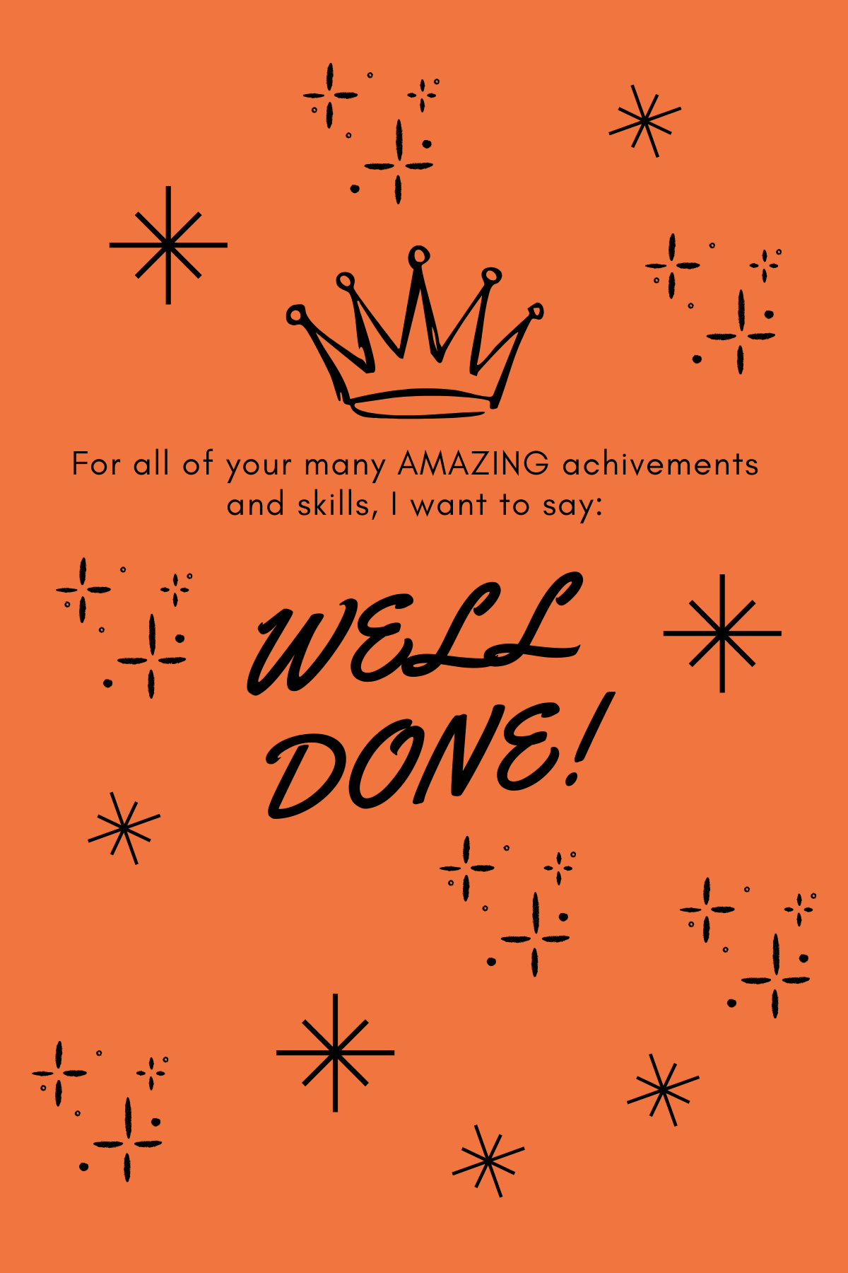 Well Done Orange
