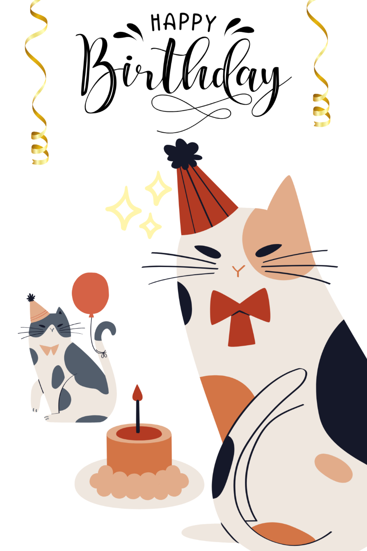 Happy Birthday - Cat-Tastic