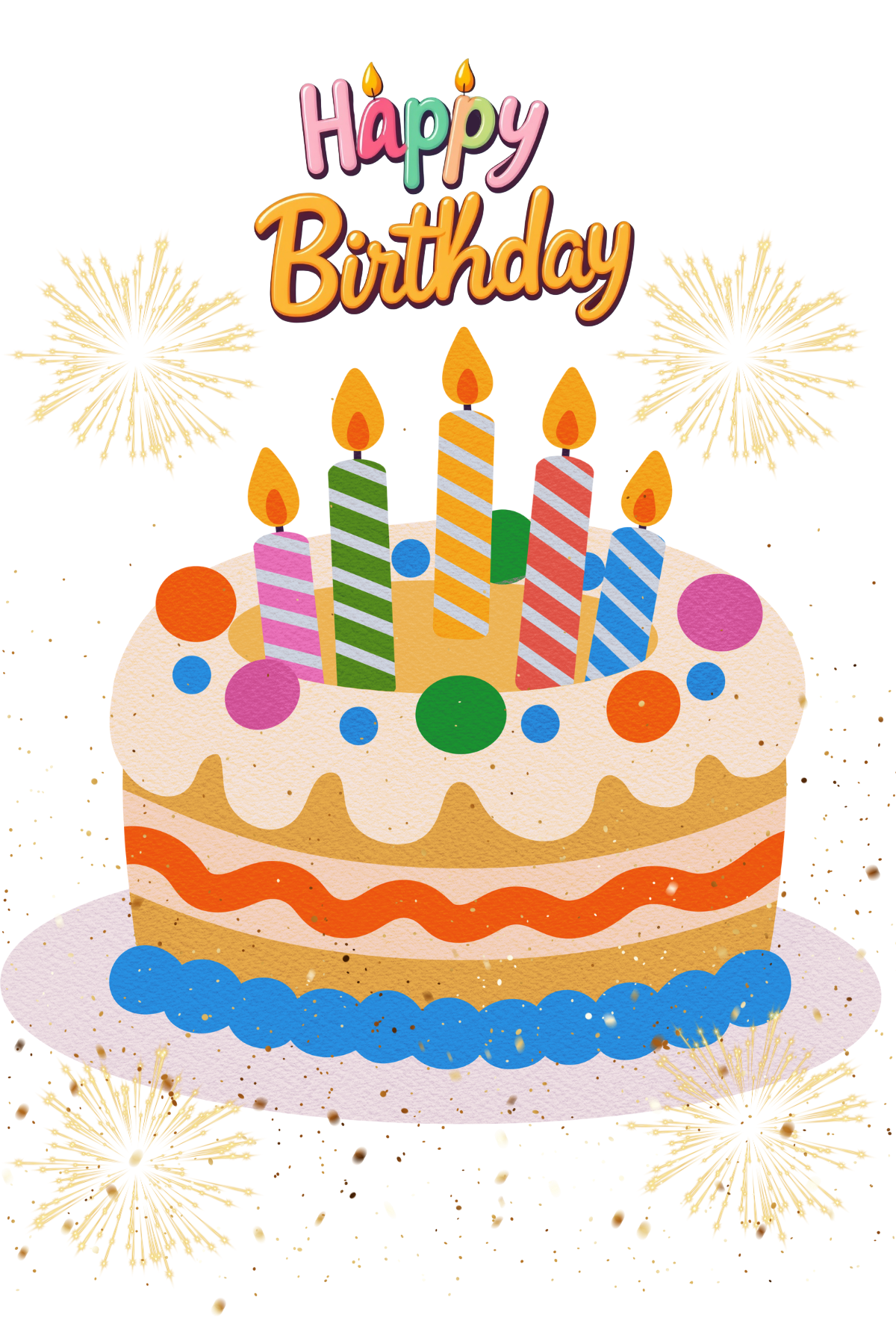 Happy Birthday - Cake