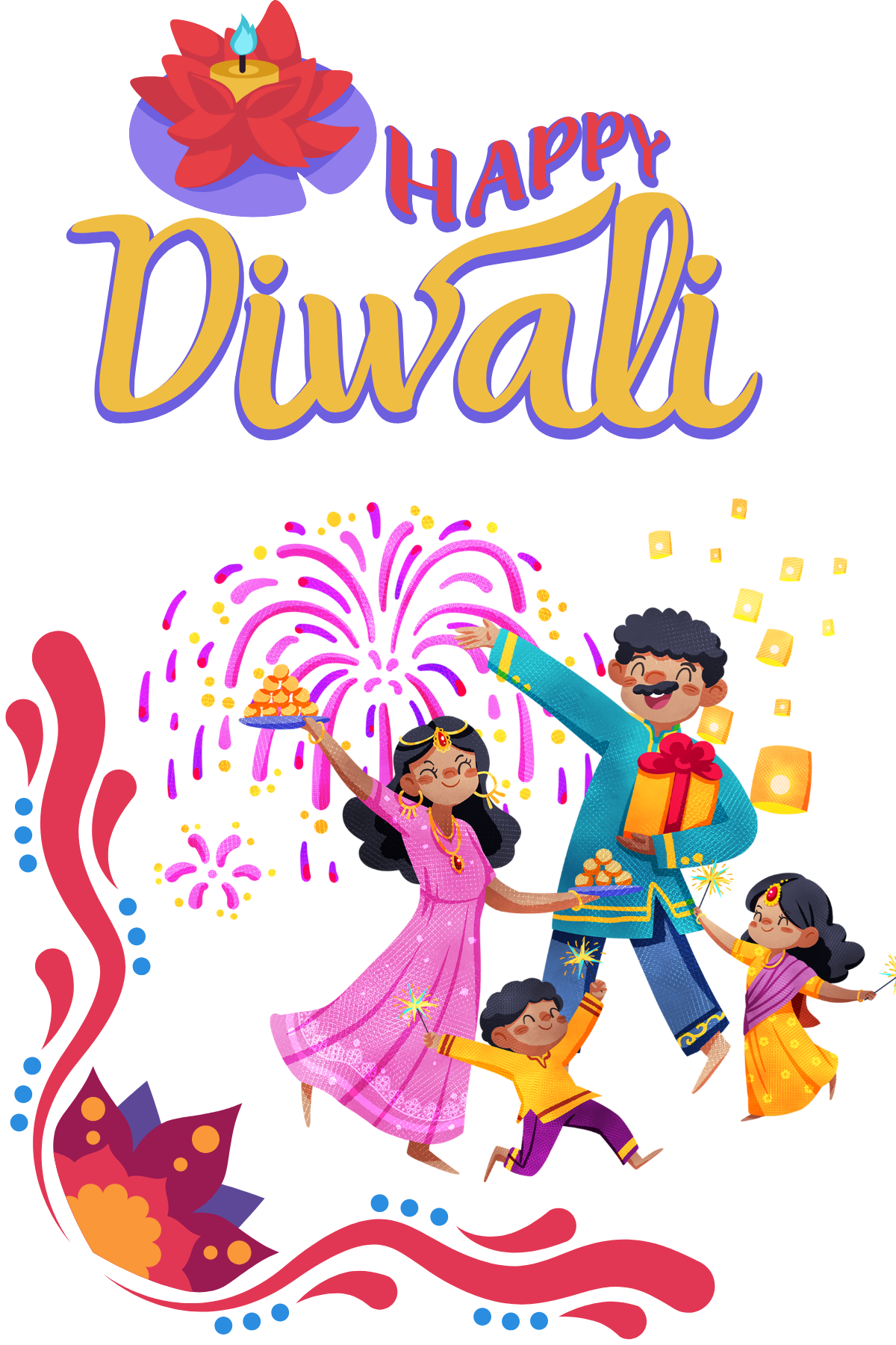 Diwali - Family Celebration