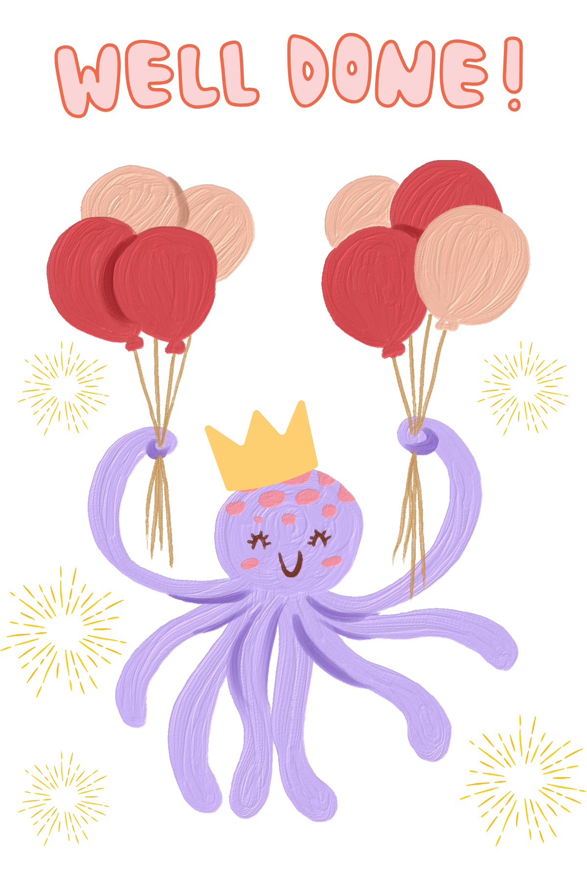 Well Done - Octopus Balloons
